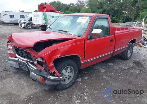 1994 GMC Sierra C1500 из США, поврежденный, VIN 1GTEC14H1RZ541750